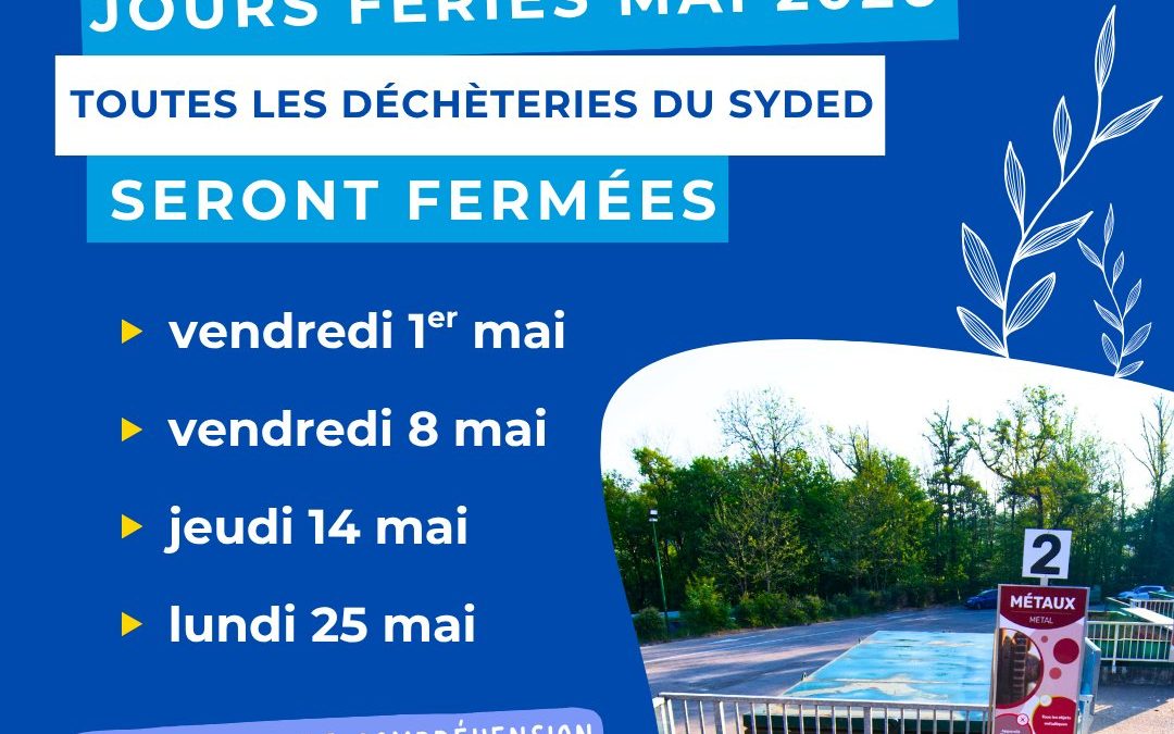 Fermeture déchèterie