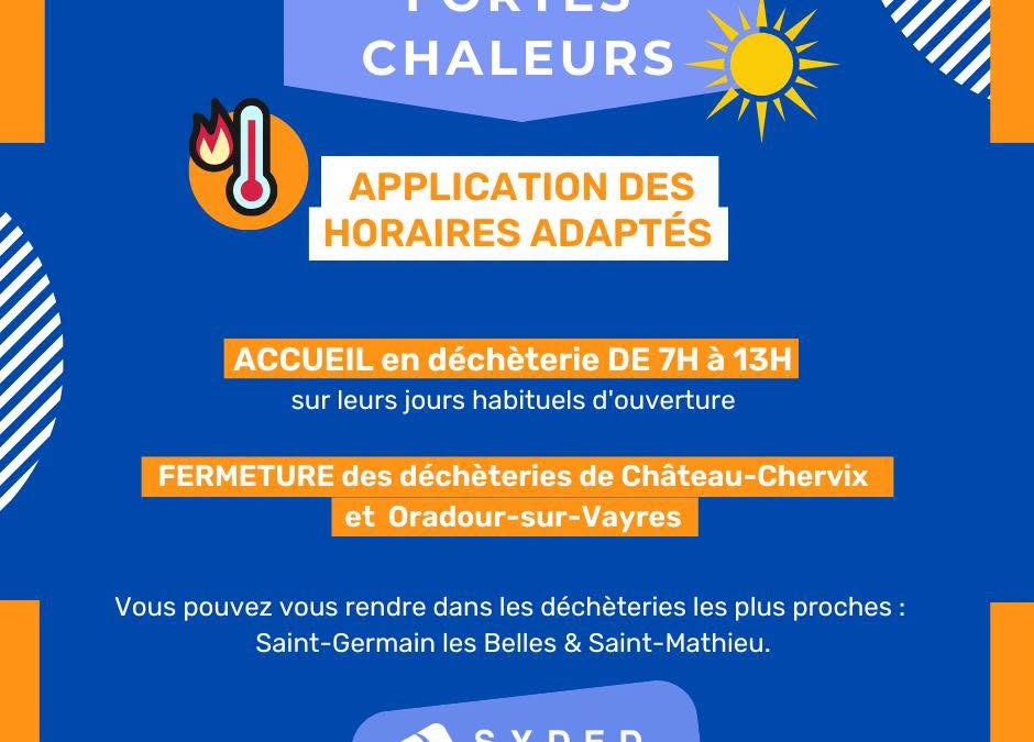 Information déchèterie